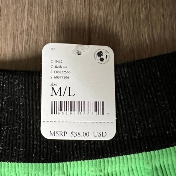 Free People Movement Prajna Seamless Shorts In Fresh Cut Size M/L - Picture 12 of 15